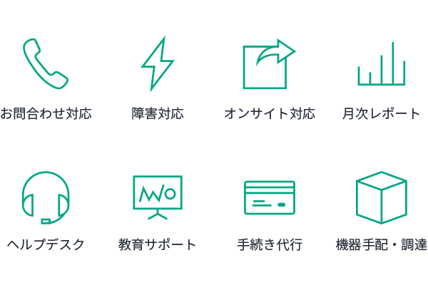 運用保守サービスイメージ